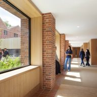 Winchester College boarding house by Stanton Williams