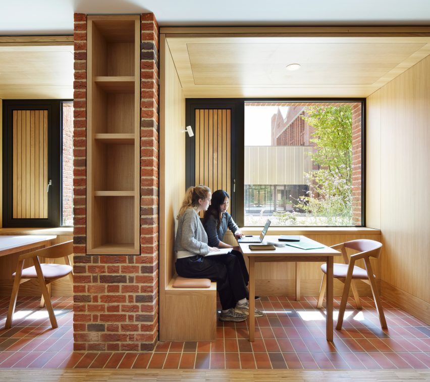 Winchester College boarding house by Stanton Williams