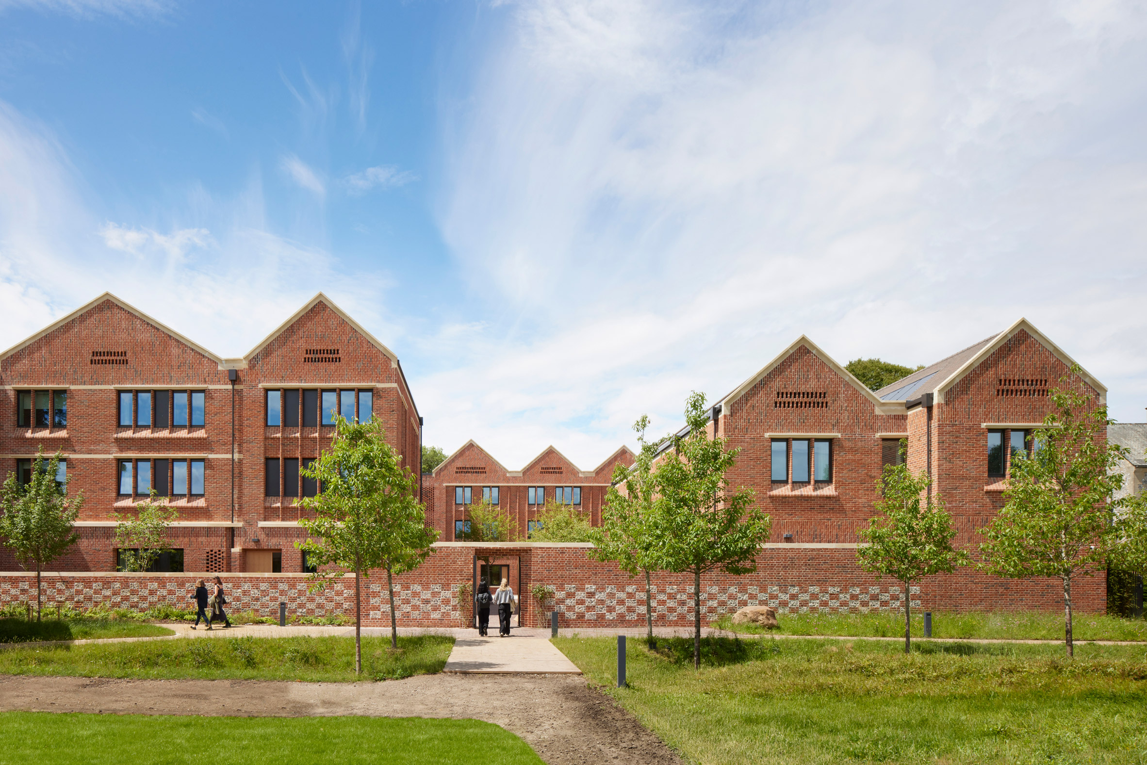 Winchester College boarding house by Stanton Williams