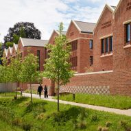 Winchester College boarding house by Stanton Williams