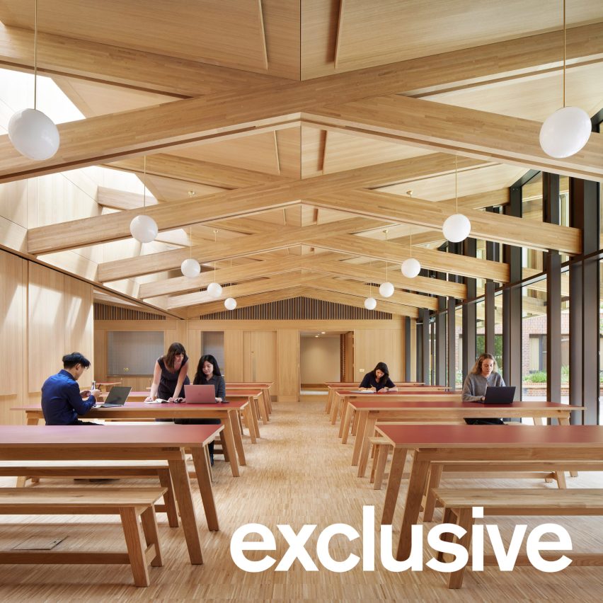 Winchester College boarding house by Stanton Williams