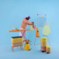 Yinka Ilori bins for Brabantia