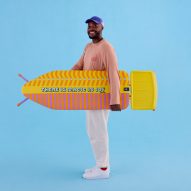 Yinka Ilori bins for Brabantia