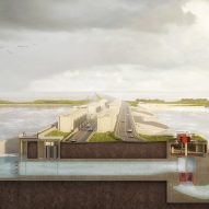 Section of Afsluitdijk revamp by Benthem Crouwel