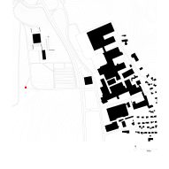 Site plan of Anselm Kiefer Pavilion in Germany by David Chipperfield Architects