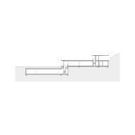 Section of Bellavista 11 villa by Fran Silvestre Arquitectos