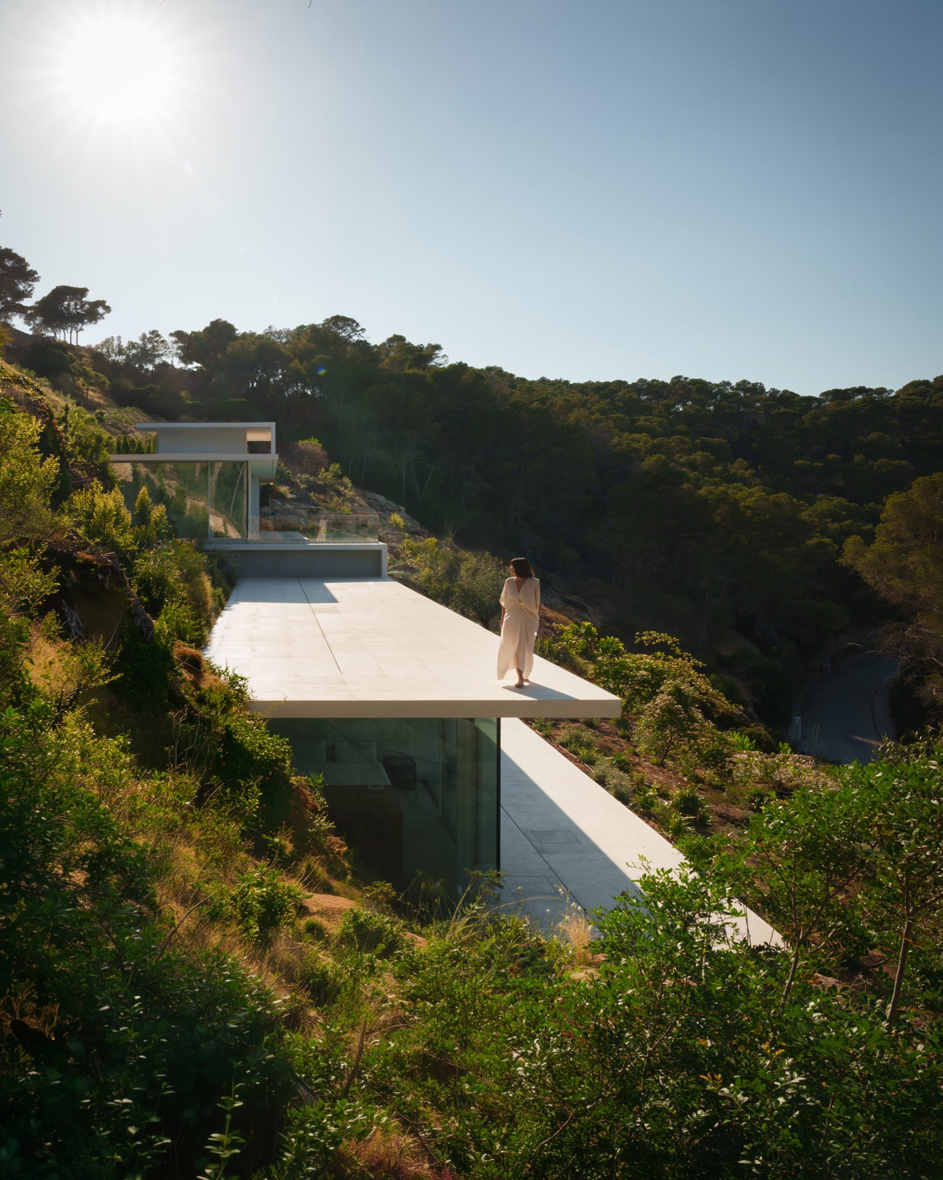 Concrete home in Ibiza