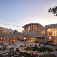 Herman Coliver Locus Architecture focuses California synagogue on mountain views