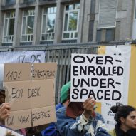 Design Academy Eindhoven students protest overcrowded facilities