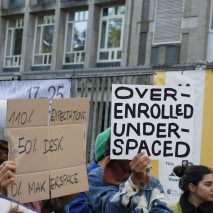 Design Academy Eindhoven students protest overcrowded facilities