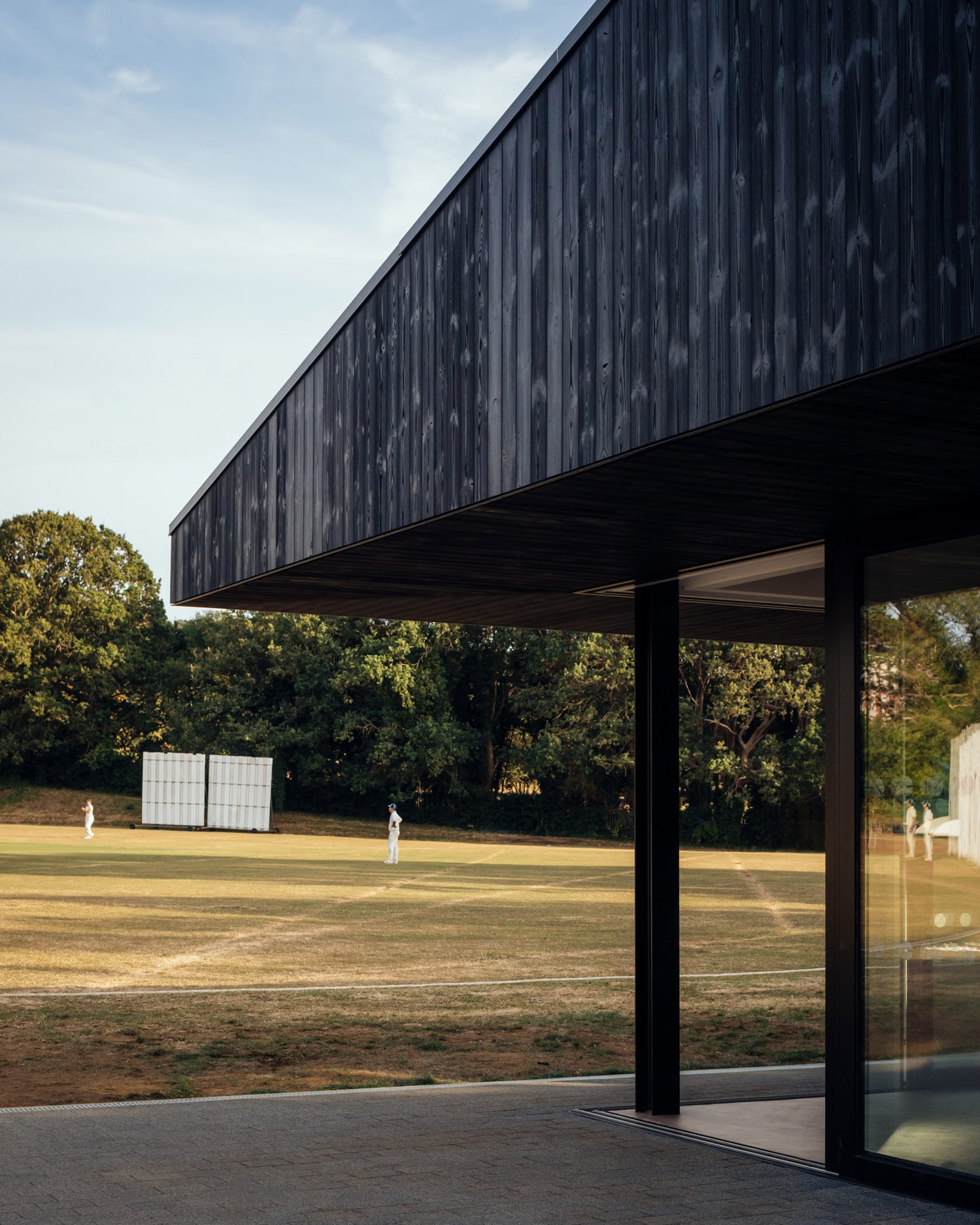 Dulwich Common cricket pavilion