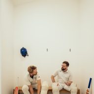 Dulwich cricket pavilion by Andy Matthews Studio