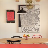 House with a Red Addition by Facha Architekti