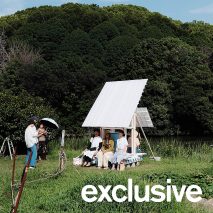 Studio Armitage creates Field Shelter for allotments in Nara