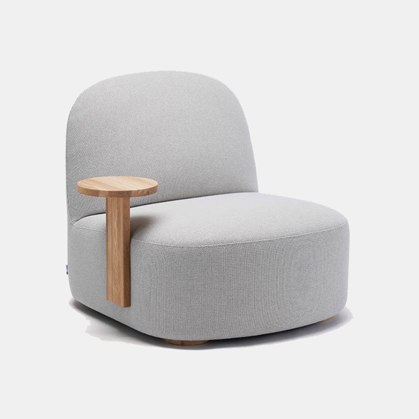 Lounge chair in grey