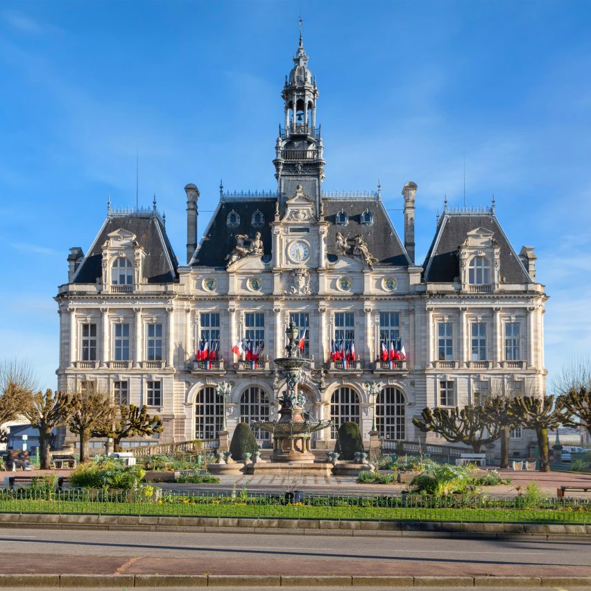 Limoges Town Hall in France