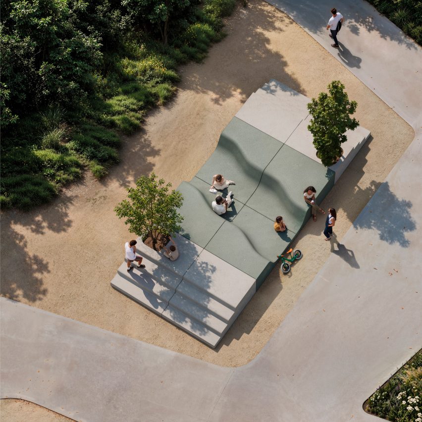 Barcode street furniture by MVRDV for Escofet