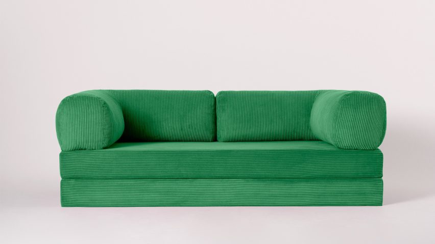 Omhu Teddy sofa in green