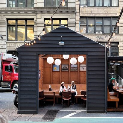 NYC dining shed