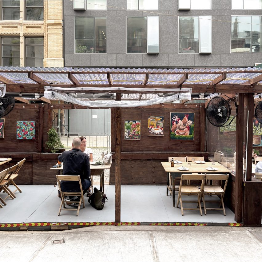 Pandemic Dining Sheds Penny Hardy