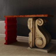 Rafael Prieto creates furniture from fragments of New York buildings