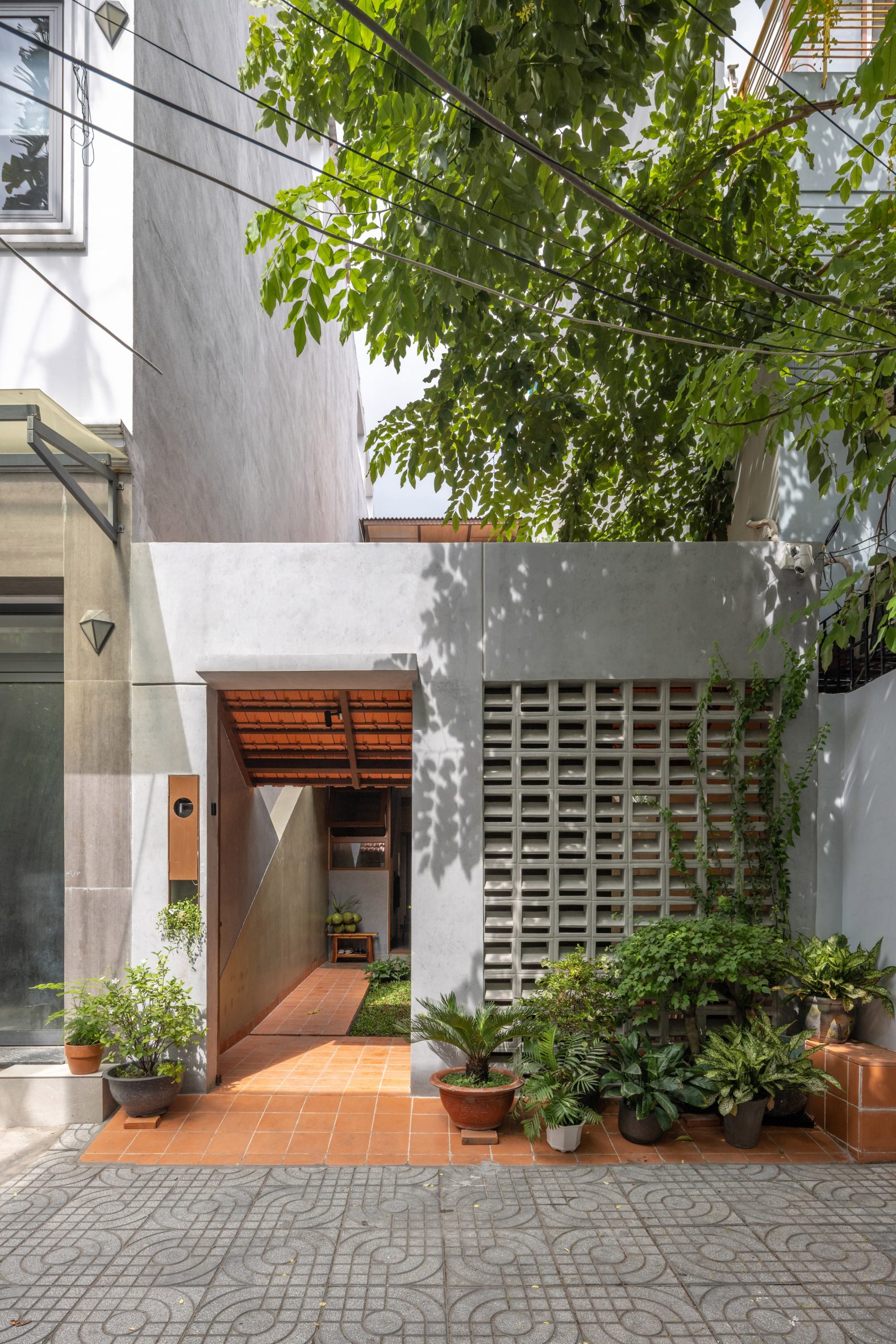 Skinny home in Vietnam