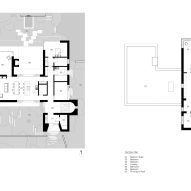Plan of Sable House by Allan Joyce Architects