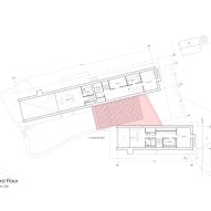 Plan of Linden House by Schemata Architects