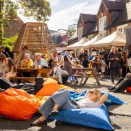 Guerrilla Shading pavilion by Pearce +