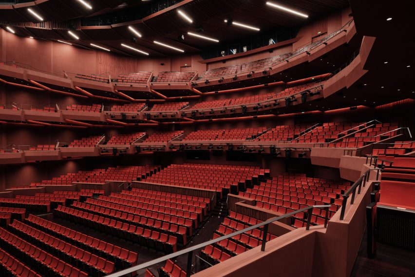 Red opera hall