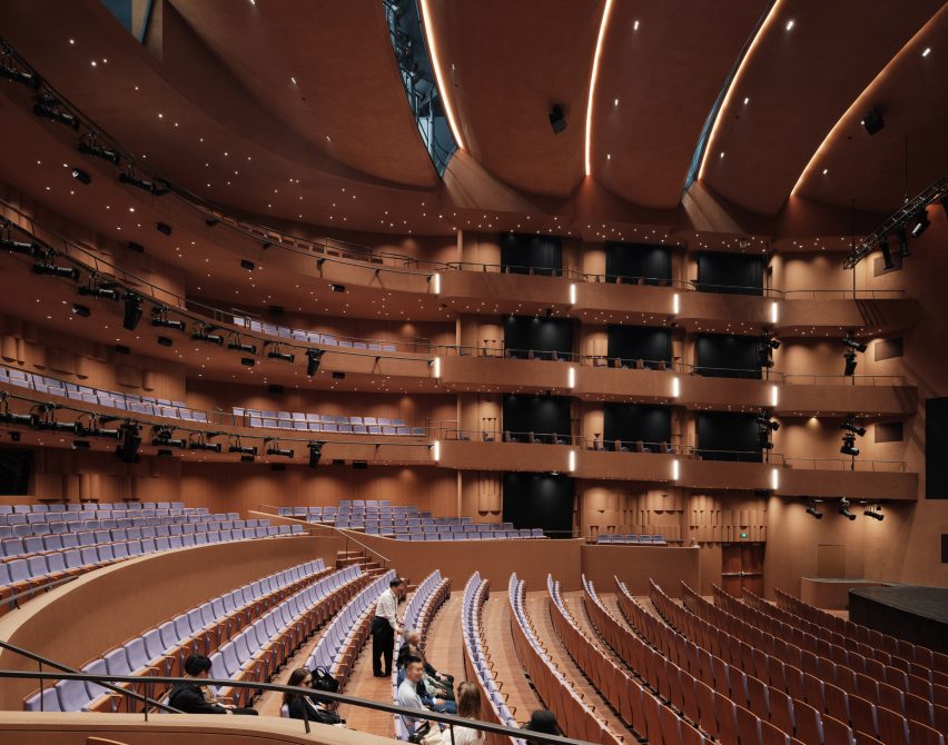 Wooden opera hall