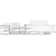 Section of Shanghai Grand Opera House by Snøhetta
