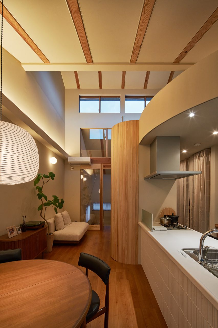 Interior of Sugi House in Kyoto