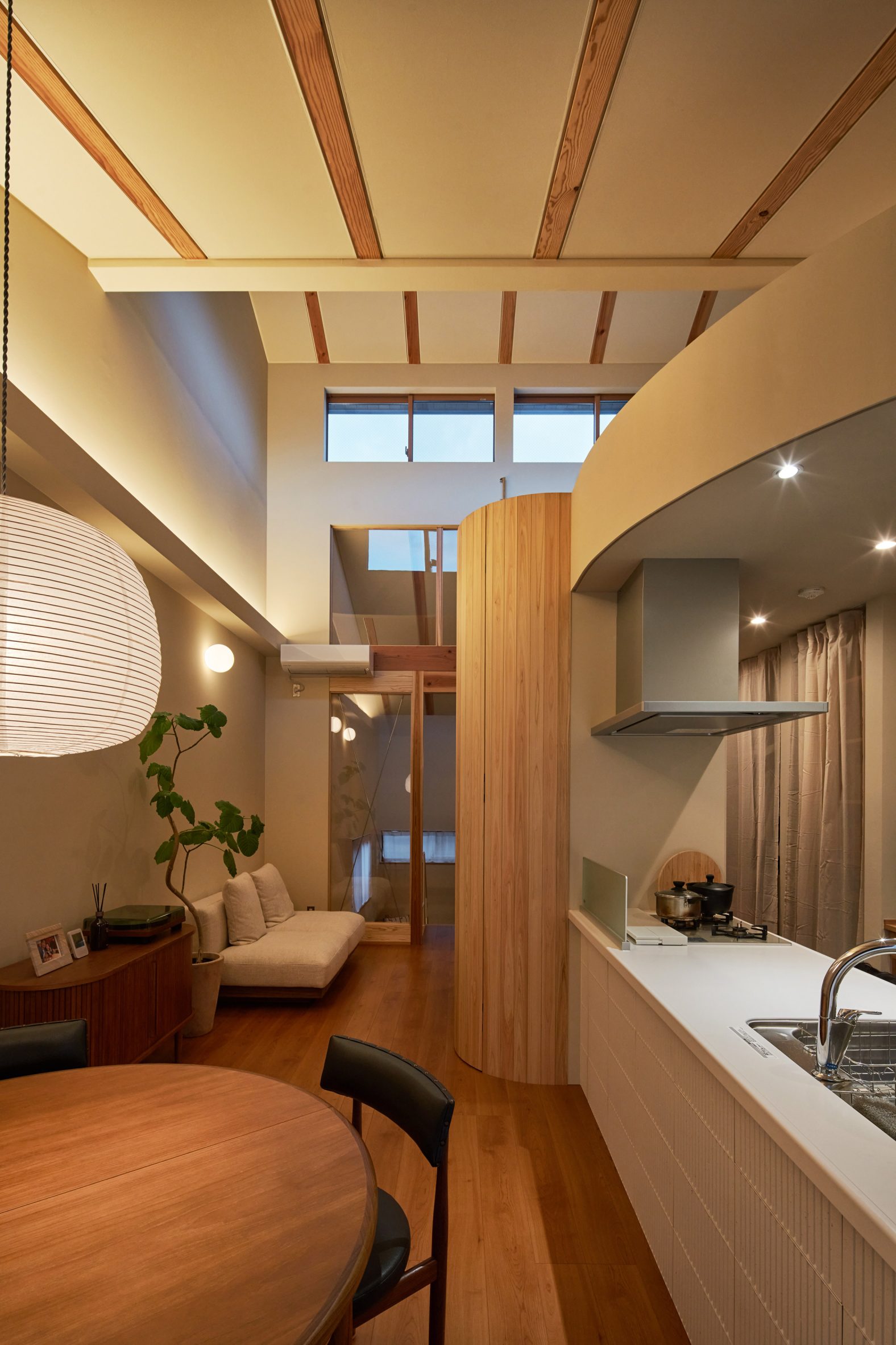 Interior of Sugi House in Kyoto