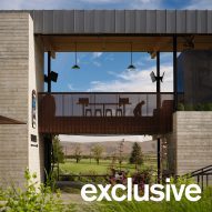 Golf clubhouse by Graham Baba nods to farm structures in rural Washington